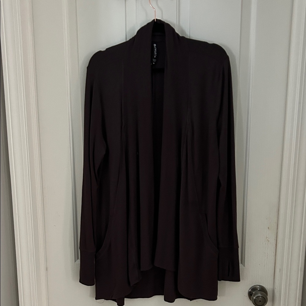 Athleta pranayama restore wrap size medium open cardigan